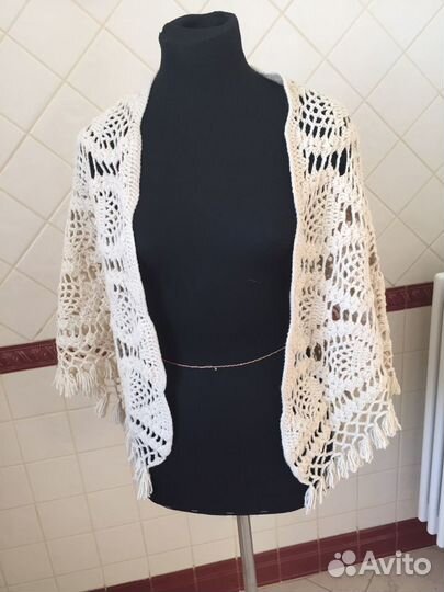 Шаль ручной работы