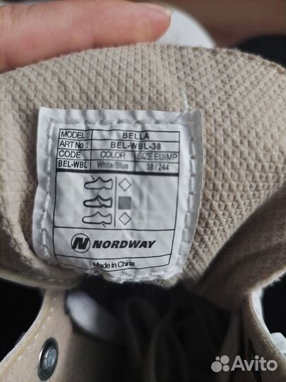 Коньки фигурные 38р