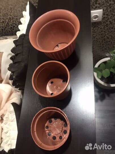 Горшки небольших размеров для комнатных растений