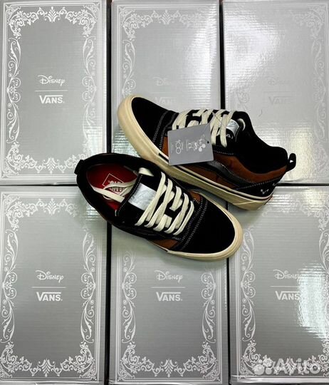 Vans Disney X Vans Knu Skool Shoes (black/ brown)