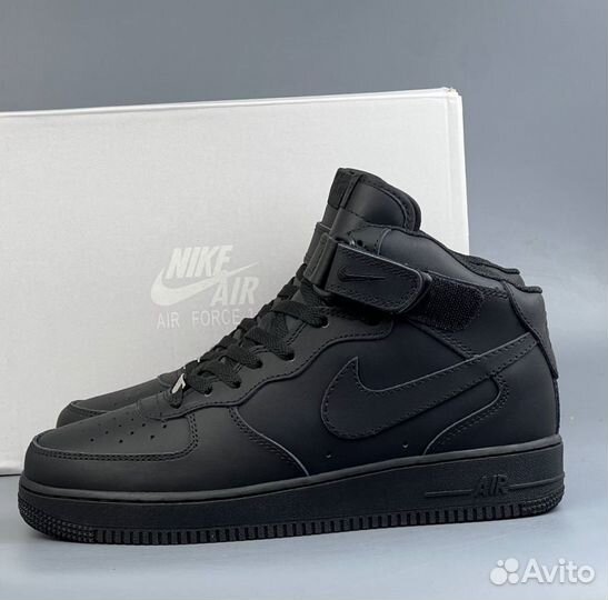 Стильные Nike Air Force 1 с мехом