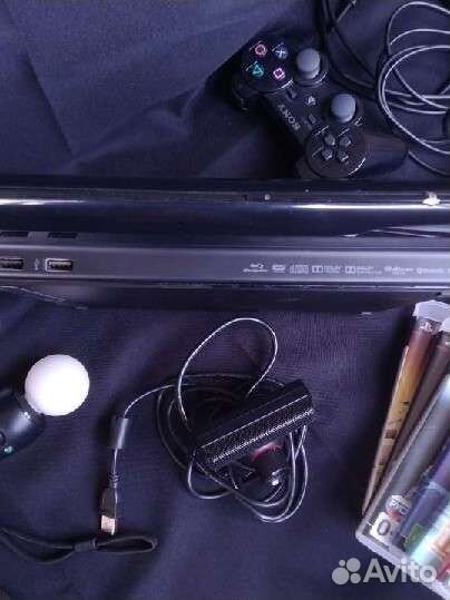 Sony playstation 3 superslim + всё что на фото