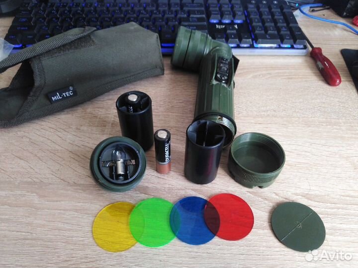 Фонарик mil tec tl 122