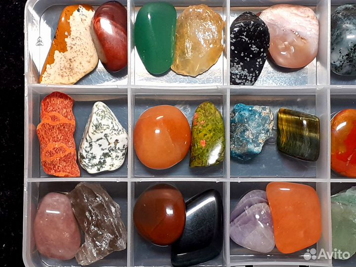 Коллекция камней-минералов