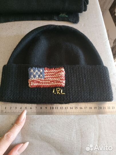 Шапка и шарф для мальчика Ralph Lauren