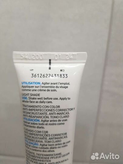 Тональный крем la roche posay