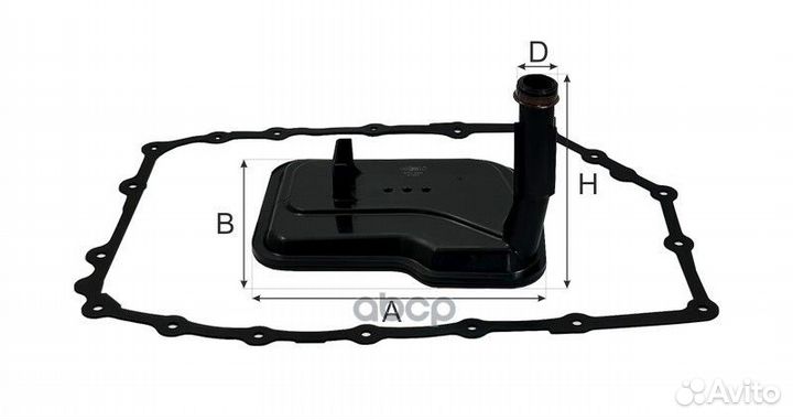 Фильтр масляный АКПП ATG059 Goodwill