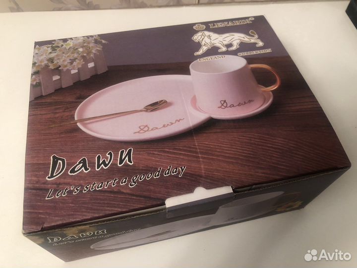 Чашка с блюдцем