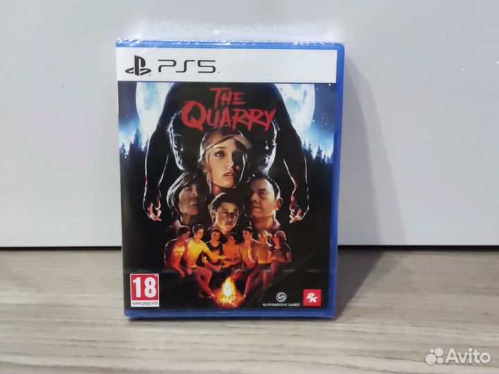 Игра The Quarry Playstation 5 Диск. Новый