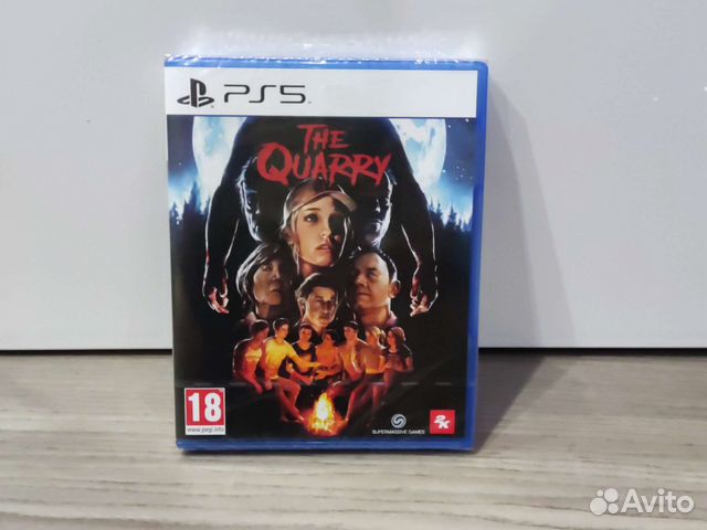Игра The Quarry Playstation 5 Диск. Новый