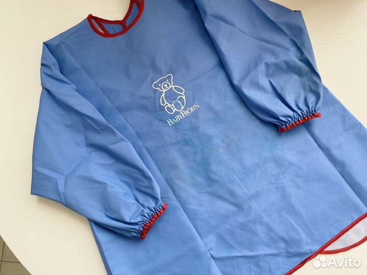 Нагрудник рубашка для кормления фартук Bаby Bjоrn