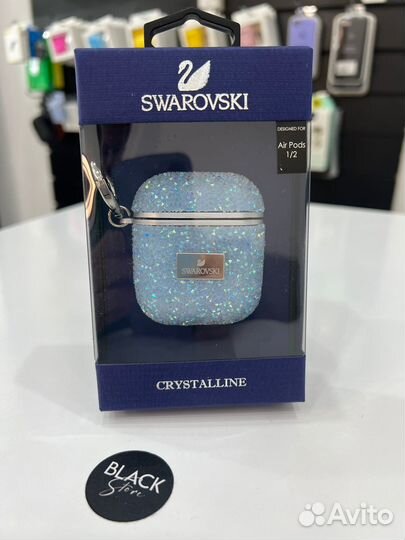 Чехлы Swarovski на airpods 2,3