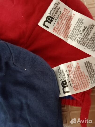 Шапочки для мальчика новые