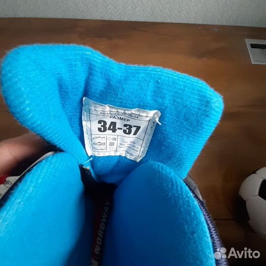 Коньки раздвижные р 34-37