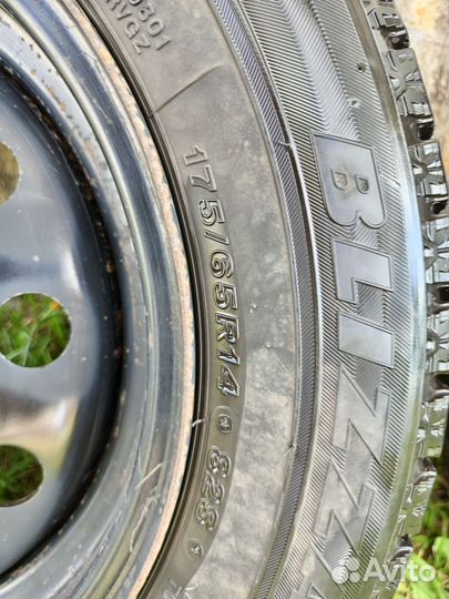 Bridgestone Blizzak Revo GZ 175/65 R14
