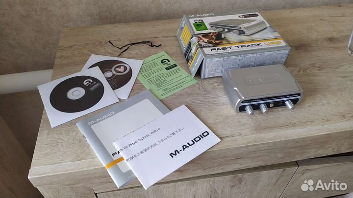 Внешняя звуковая карта M-Audio Fast Track Usb