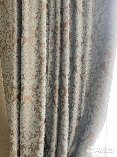 Шторы (блэкаут двухсторонний, ткань Италия)