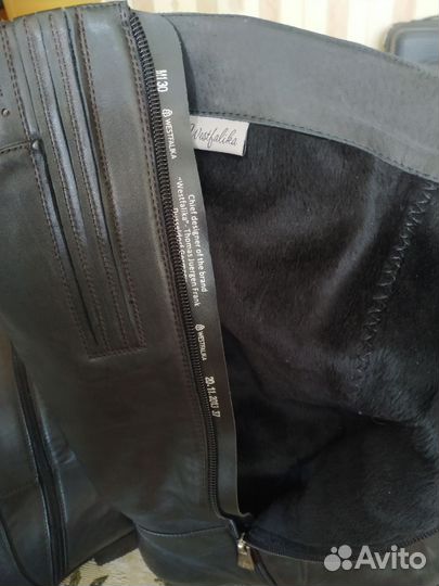 Сапоги женские натуральная кожа