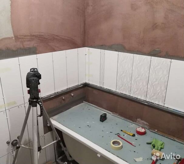 Ремонт ванной комнаты под ключ