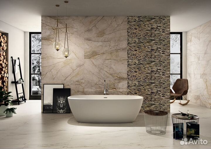 Плитка Imola THE room Cre Dl6 260 Lp 120х260