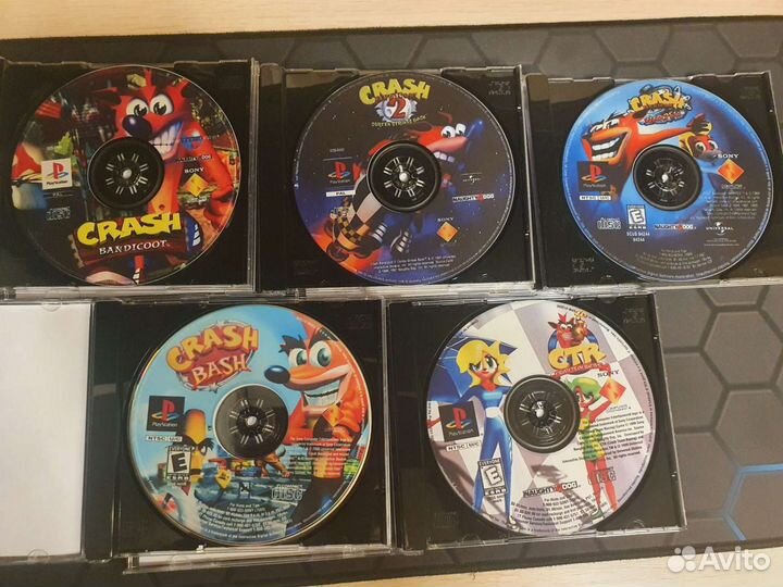 Crash Bandicoot Collection ps1 ps one пс1