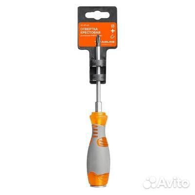 Отвертка крестовая усиленная под ключ магнитная ph
