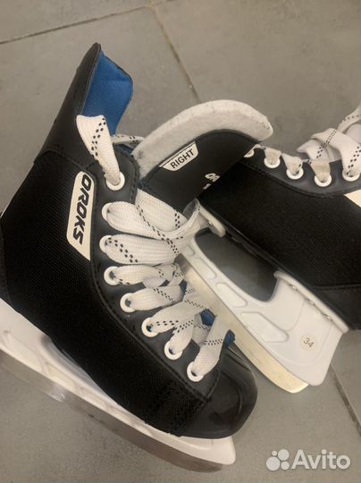 Коньки хоккейные детские 34 размер
