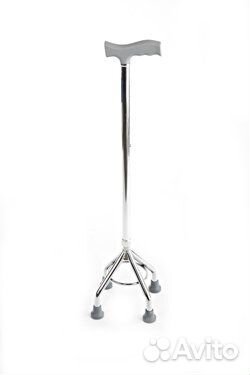 Трость 4-х опорная регулируемая по высоте C Pyram