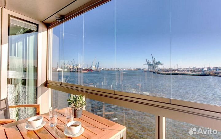 Безрамное (панорамное) остекление веранд