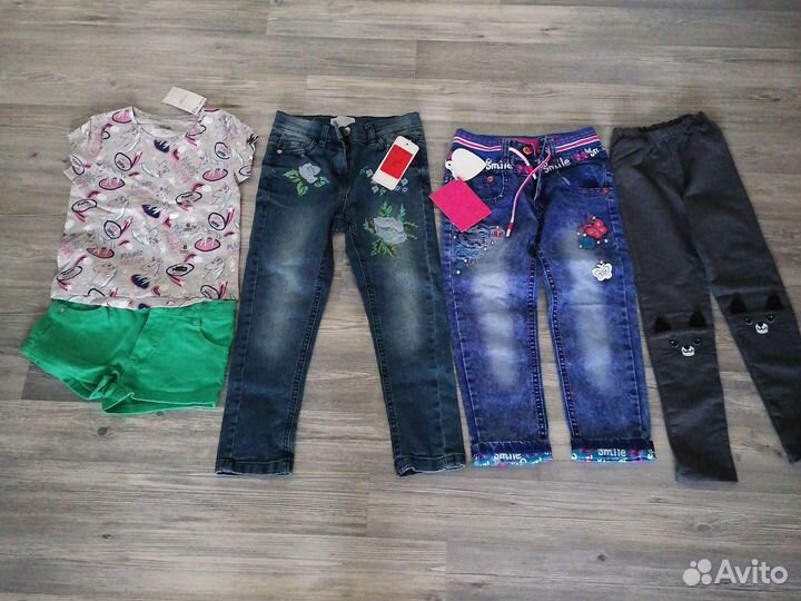 Вещи новые с этикетками на девочку, р.116-122