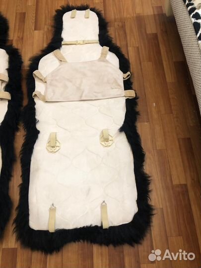 Чехол натуральный мех для сиденья