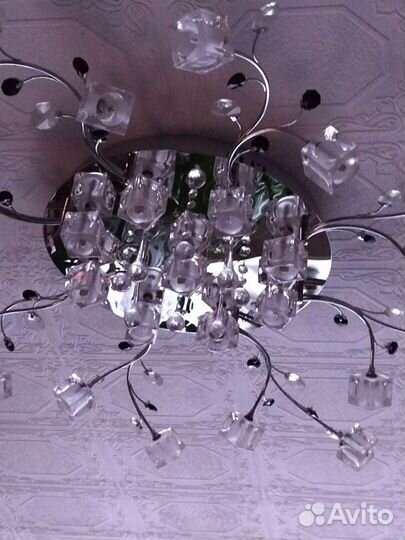 Люстра потолочная светодиодная бу