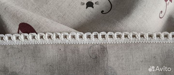 Ткань хлопок и лен
