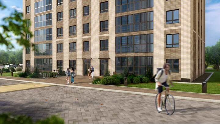 2-к. квартира, 56,6 м², 14/17 эт.