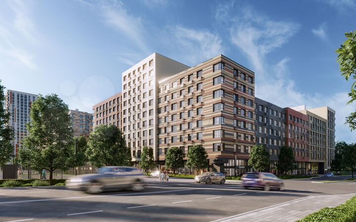 2-к. квартира, 65,7 м², 8/13 эт.