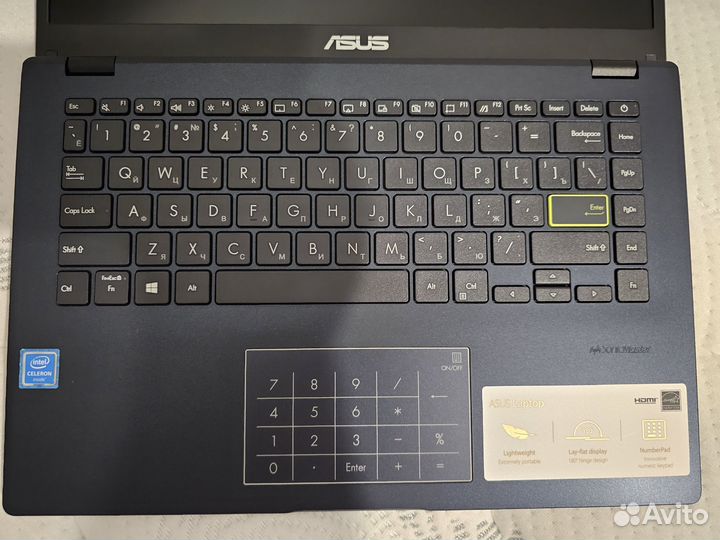 Новый Ноутбук asus 14