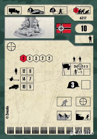 Миниатюра Звезда 6217 1/72