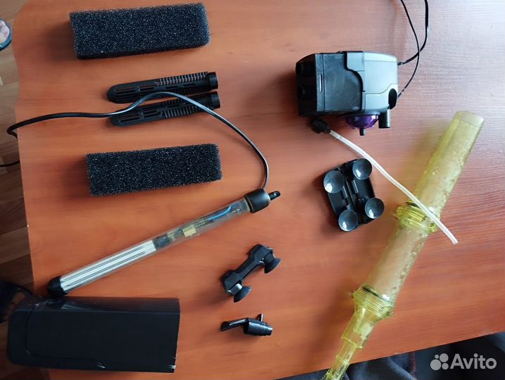 Аквариум с оборудованием