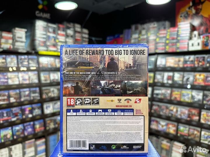 Игры для PS4: Mafia: Definitive Edition