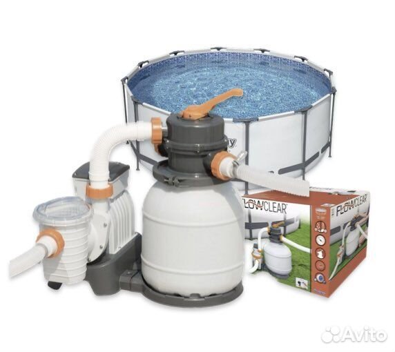 Песочный фильтр 58499 + 2 уп. наполнителя 58475