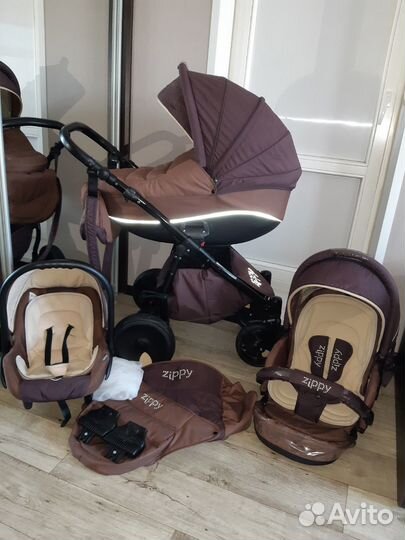Коляска Tutis Zippy New 3в1 (Доставка)