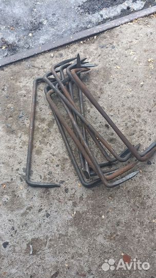 Скоба строительная