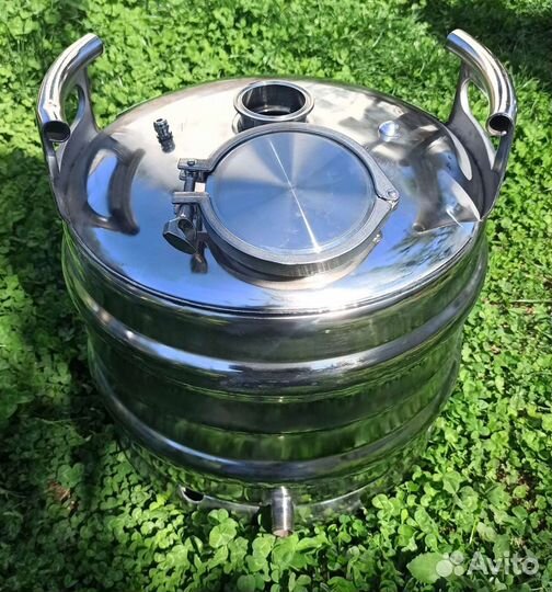 Перегонный куб из пивной кеги 30 л