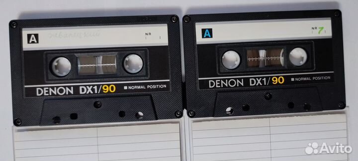 Аудиокассеты denon DX1/90