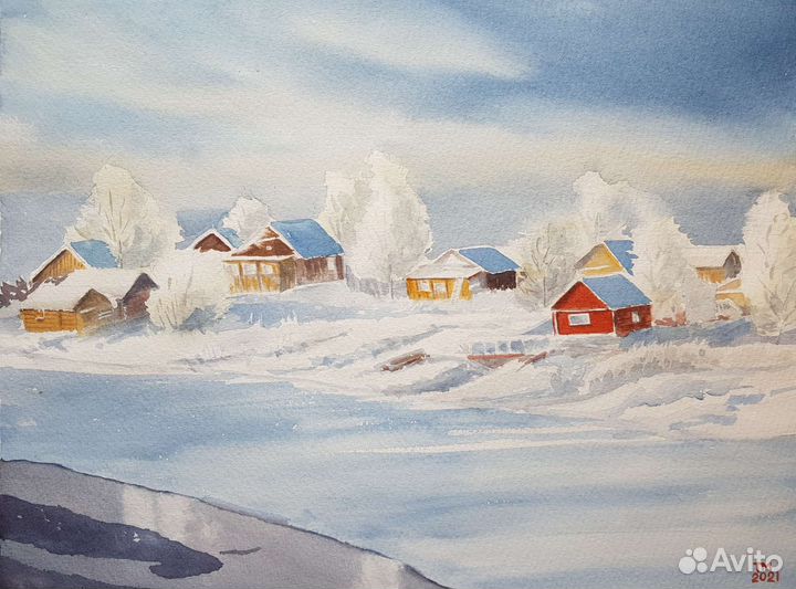 Акварельные картины