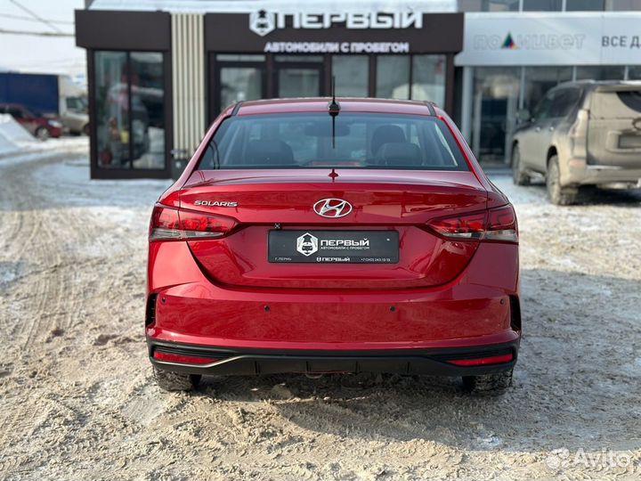 Hyundai Solaris 1.4 AT, 2021, 82 583 км