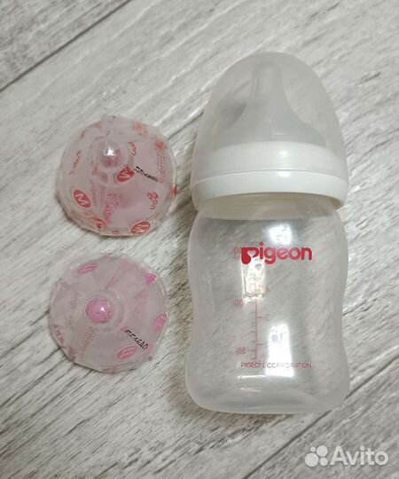 Бутылочка Pigeon 160 мл + соски новые