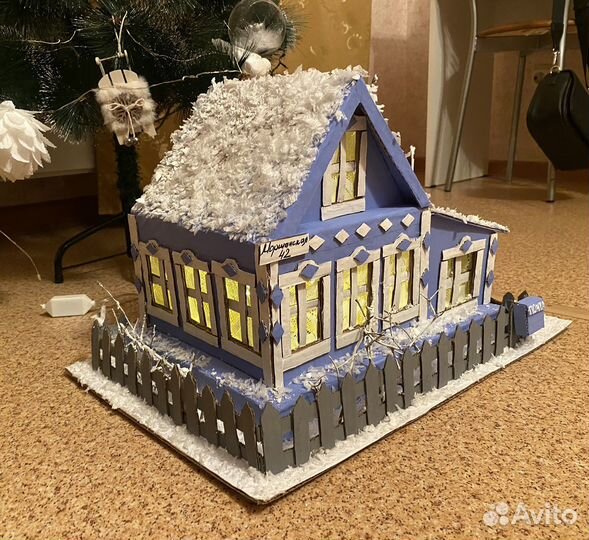 Новогодняя поделка в школу садик