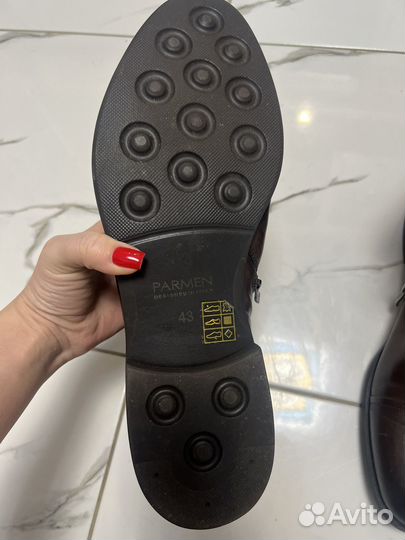 Демисезонные мужские ботинки parmen новые