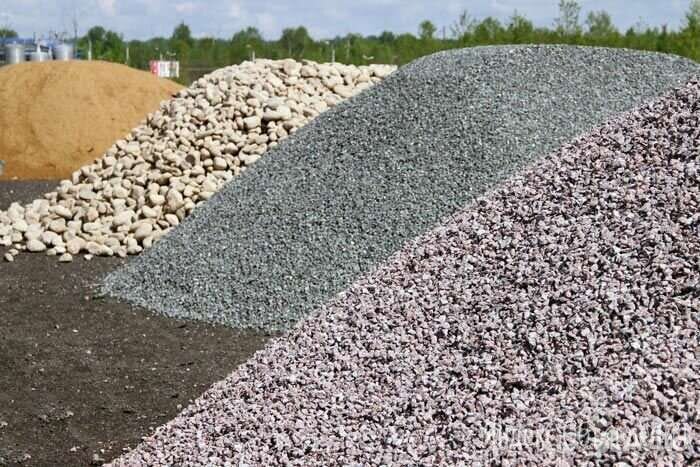 Песок щебень доставка